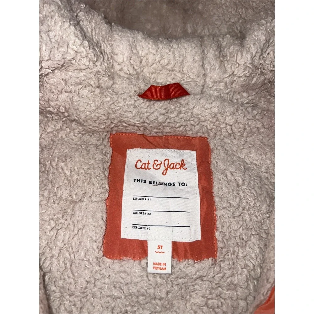 Toddler Parka Jacket - Cat &‎ Jack, Brown, Size 5T
